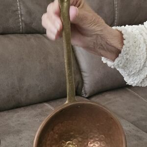 Copper and Brass Ladle